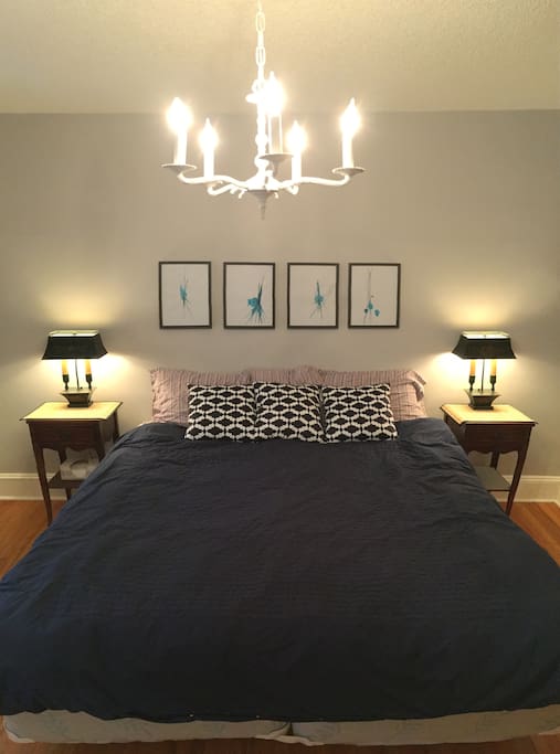 Master Bedroom with King Size Bed