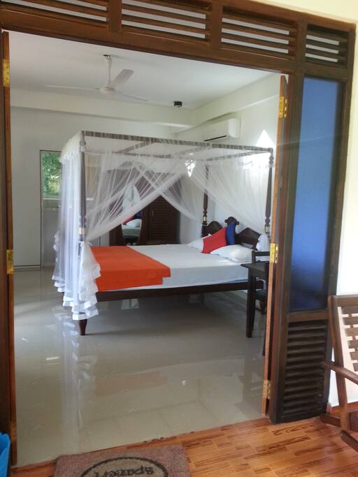 second floor bed comfortable room