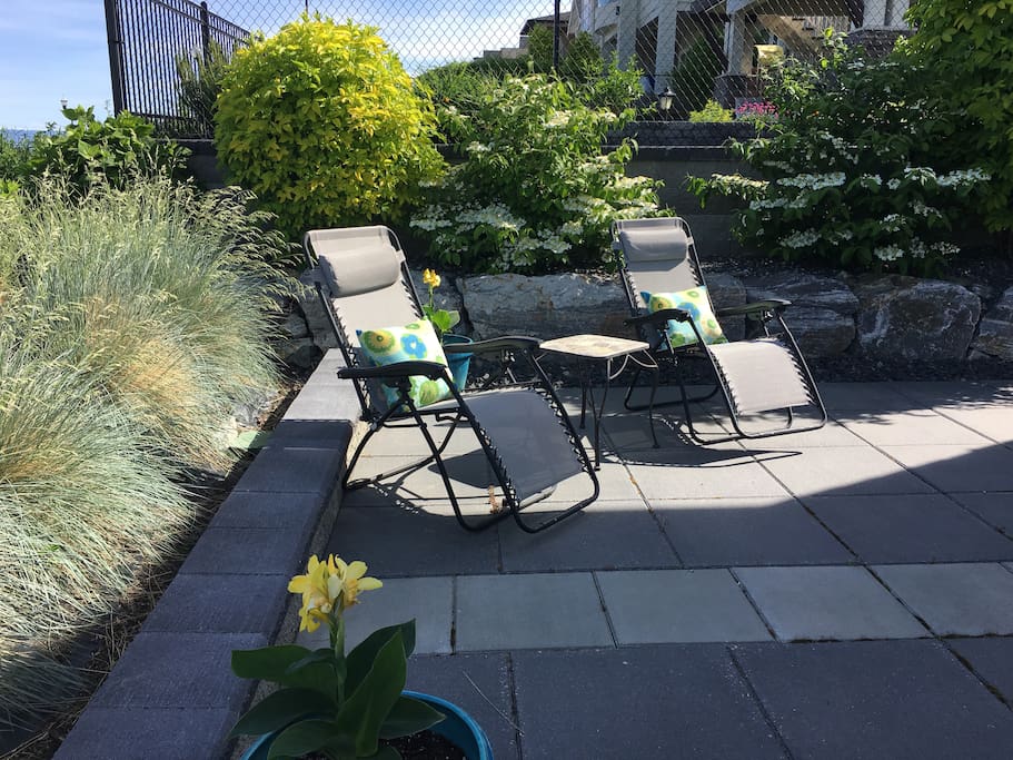 Private Patio with BBQ
