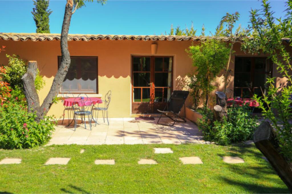 Terrasse d'une chambre
