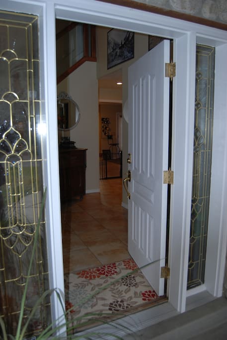 Front door entrance