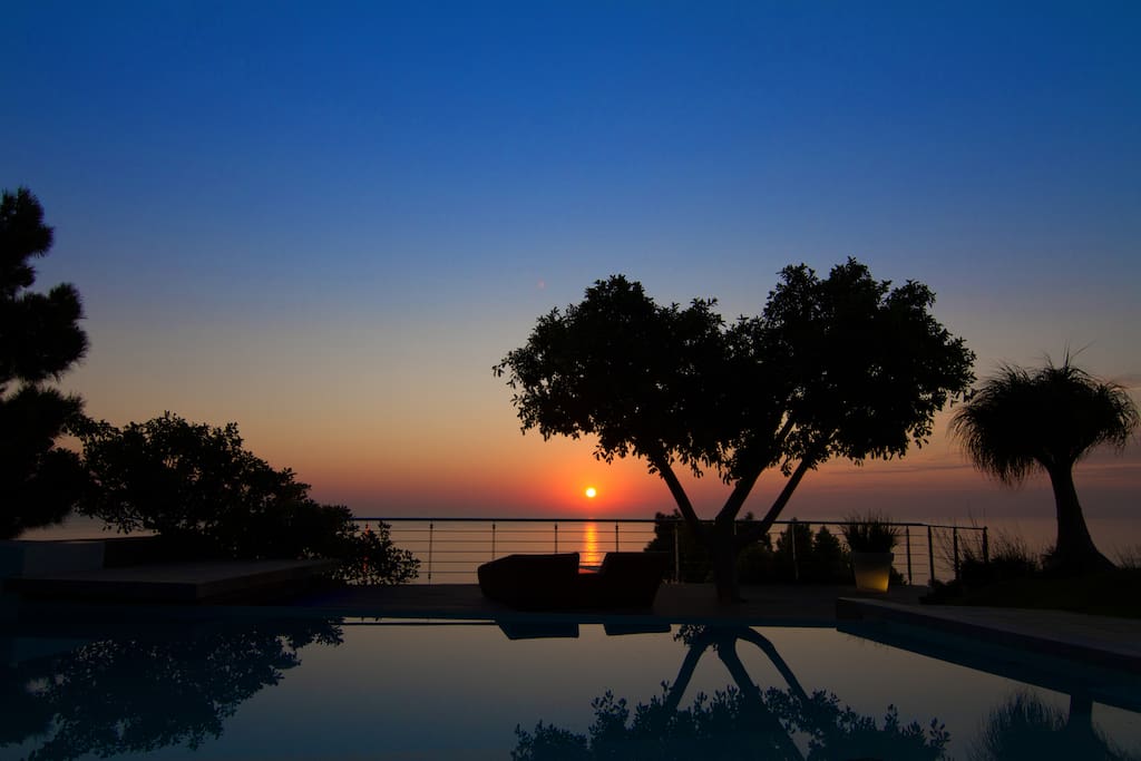 Villa Sunset view