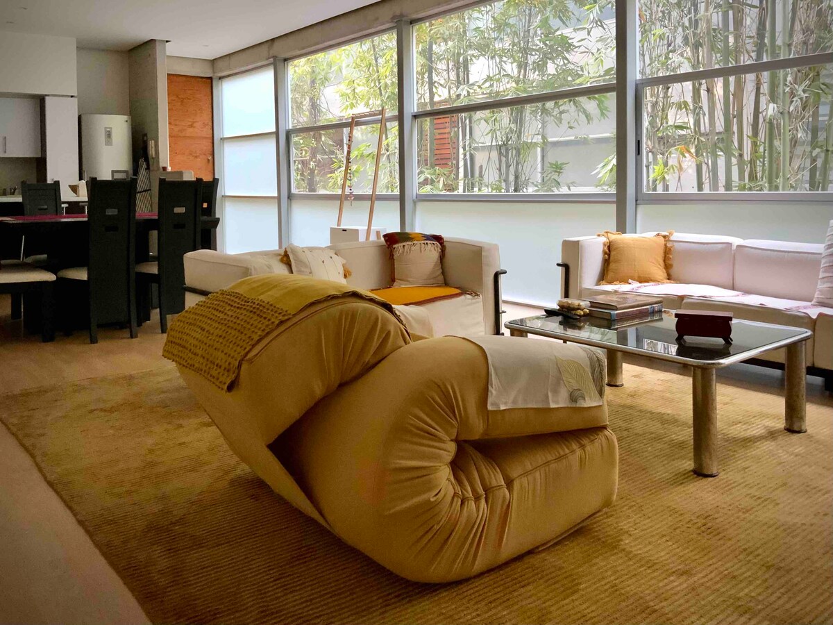 Top performing Airbnb: Lovely 1-bedroom between Chapultepec and Condesa in San Miguel Chapultepec 2ª Sección