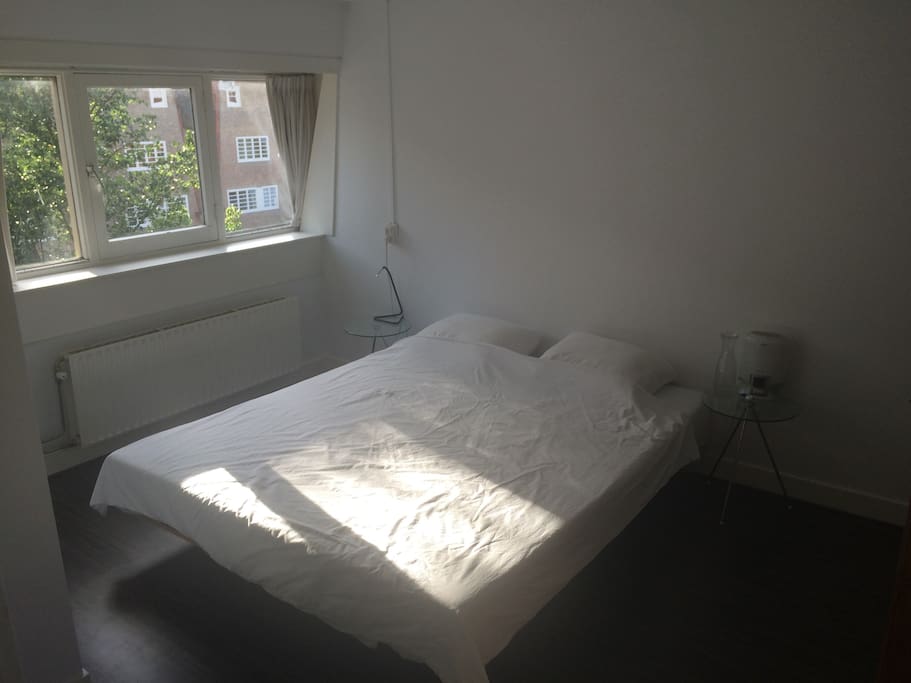 Upstairs bedroom with 220x180 bed
