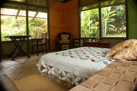 Mango Tree Cottage, nestled in the rain forest