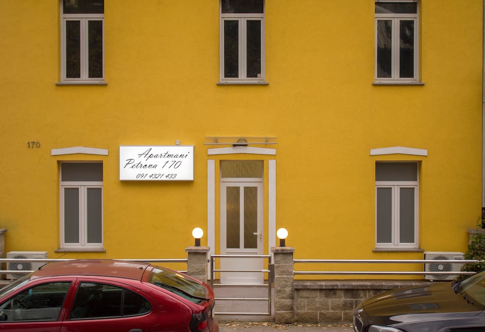 Entrance to the house