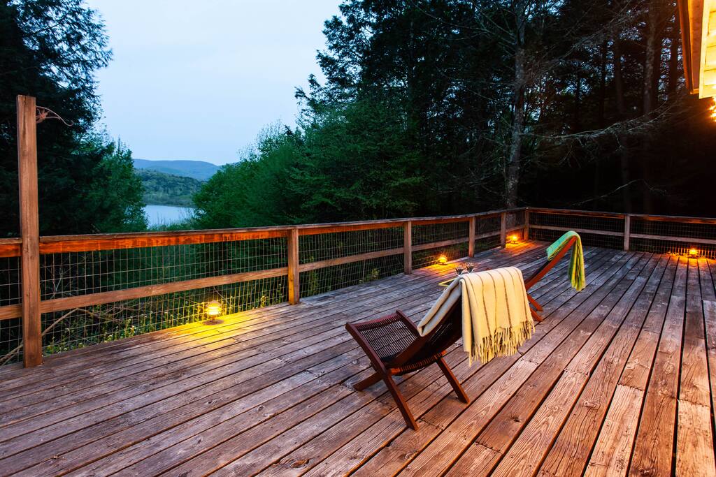 Enjoy a summer evening with only the view