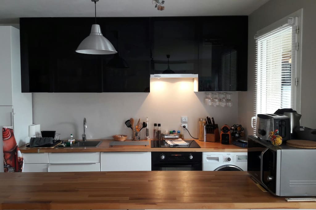 Cuisine américaine équipée / open kitchen