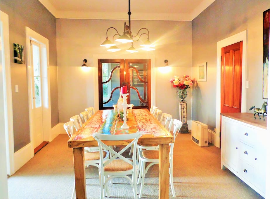 Dining room for Breakfast or out on the deck if warm.