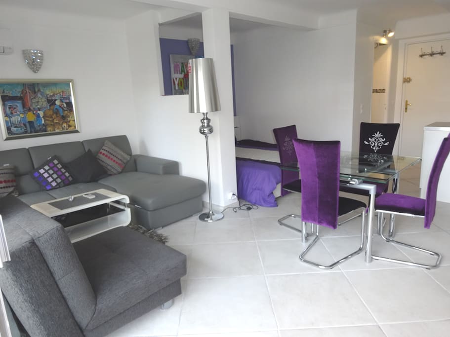 Furnished to high standards large lounge