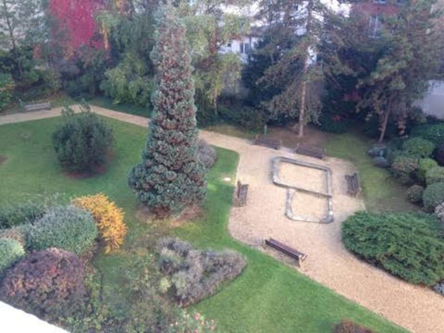 Jardin immeuble