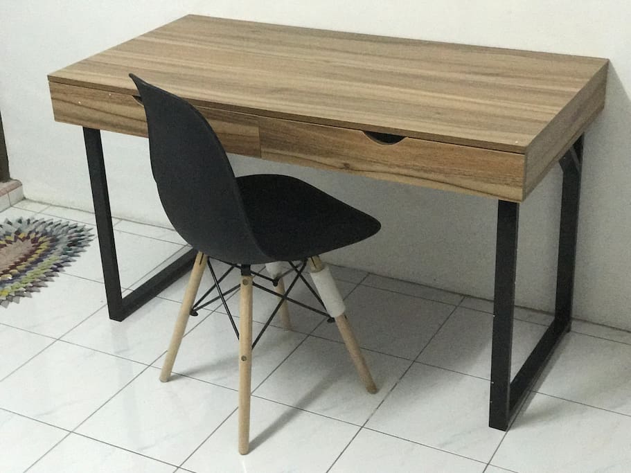 We provide working place in your master room .