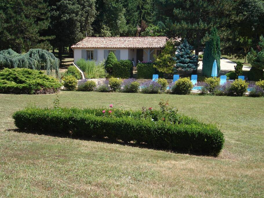 Maison avec vue du parc