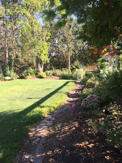 Large grassy lawn