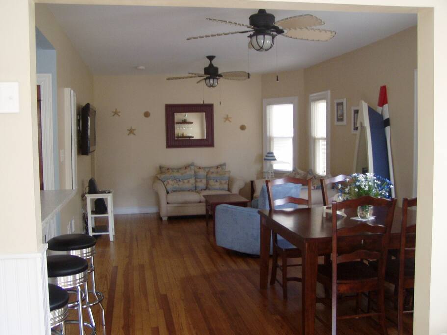 upon entering the home