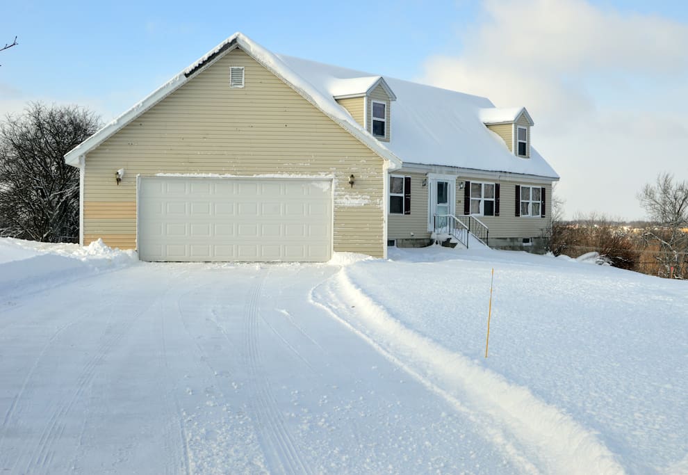 Driveway and front of house - Spring pic coming soon!