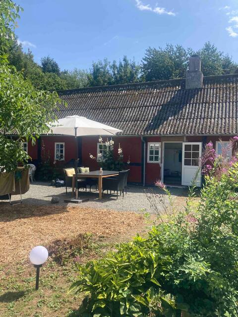 Idyllic Bornholm half-timbered house