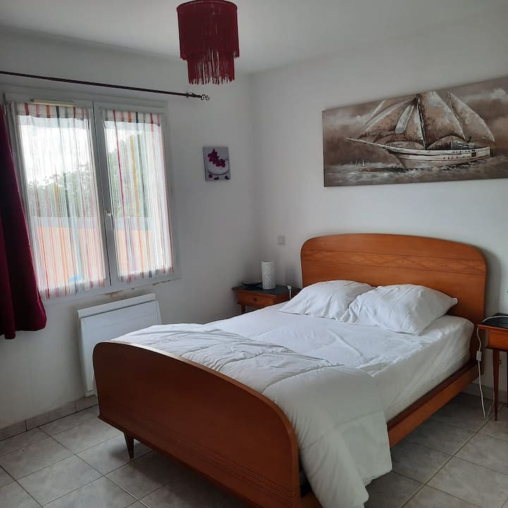Spálňa 1: 140 cm x 190 cm