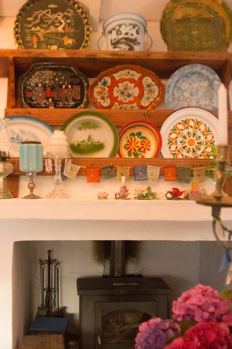 Fireplace detail