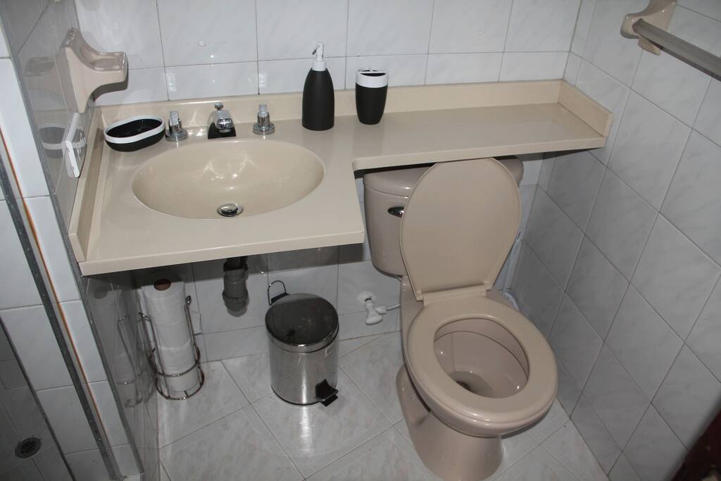 Clean private bathroom