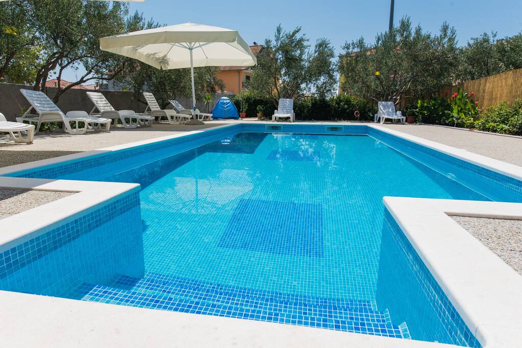 Enjoy your summer in swimming pool