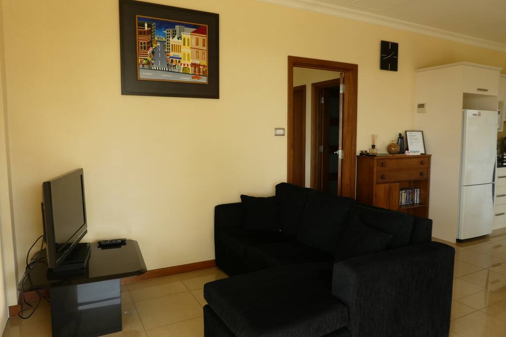 Lounge with an exceptional view of the River Murray