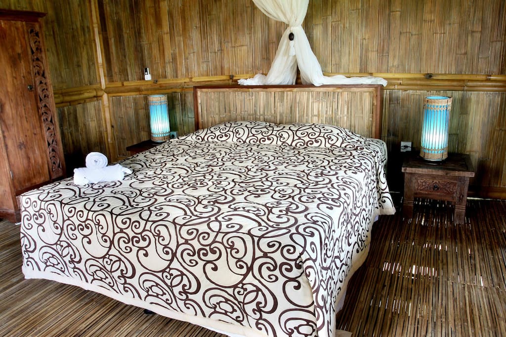 Bamboo House room