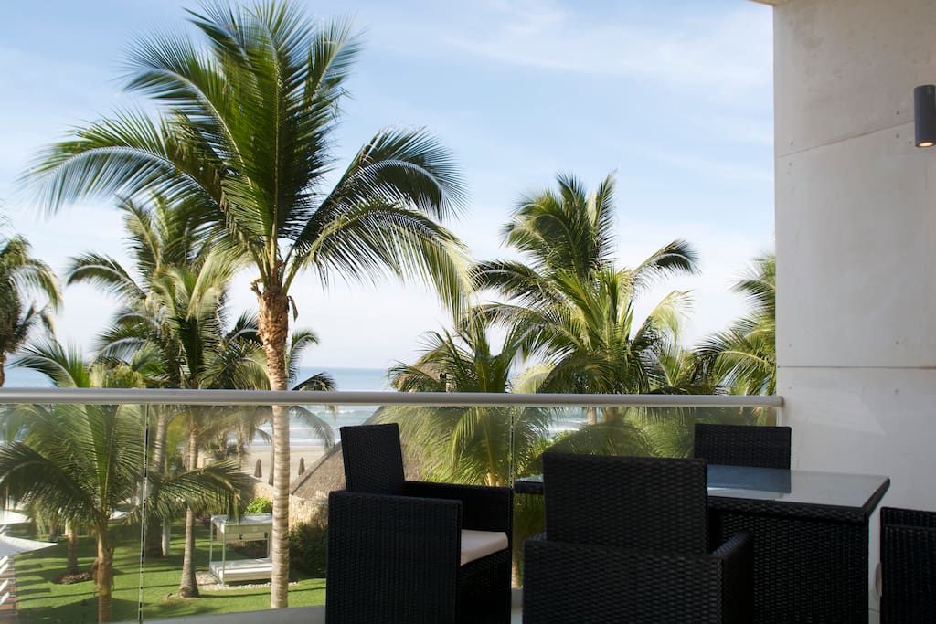 Perfect view from the balcony