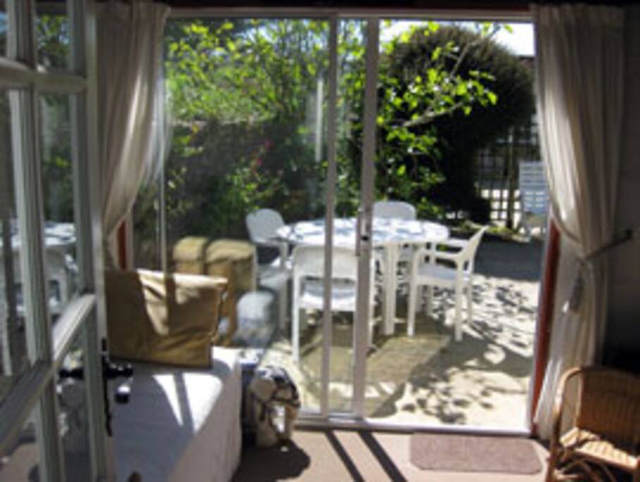 view from Sun room