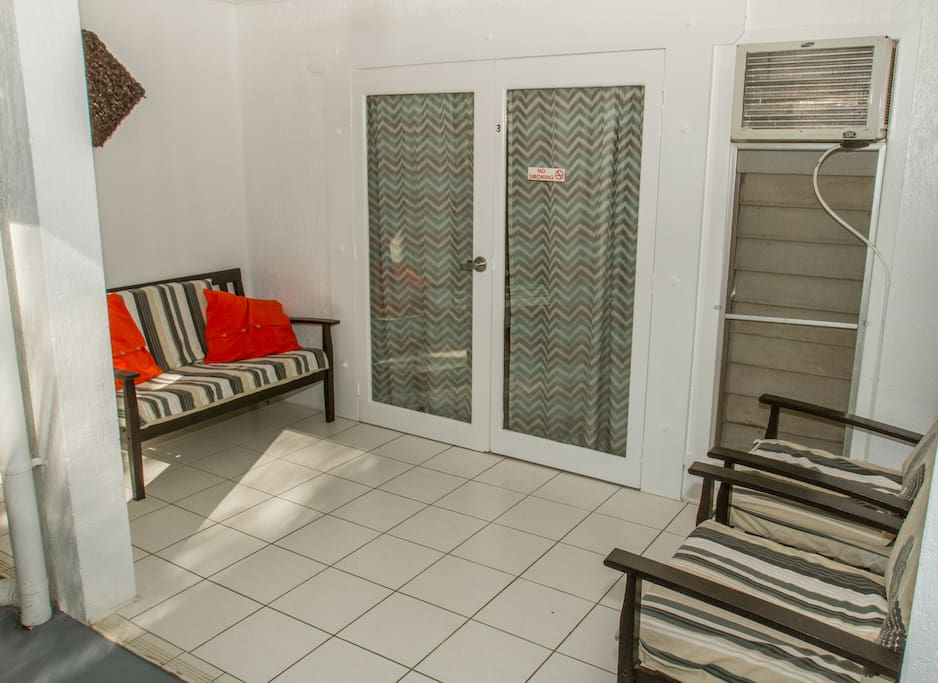 private patio