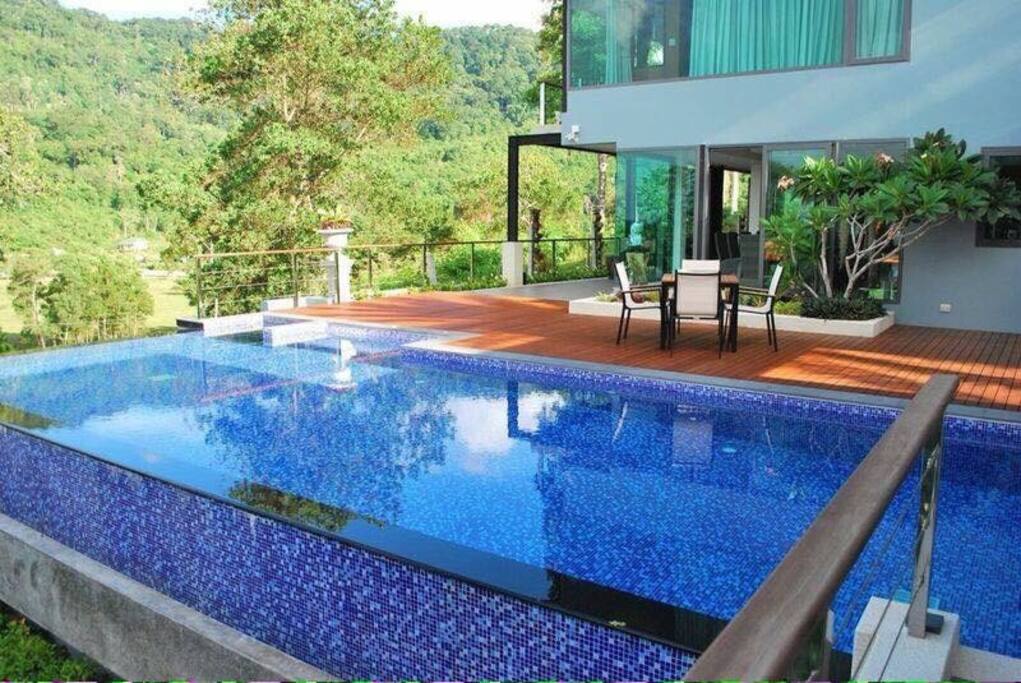 Pool with Mountain View