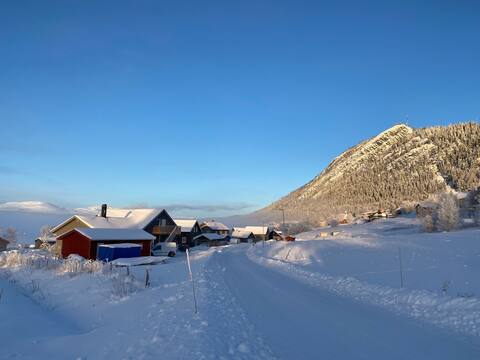 Popular Airbnb listing: Accommodation with a view in Funäsdalen. Apartment 2 rooms and kitchen. in Jämtlands