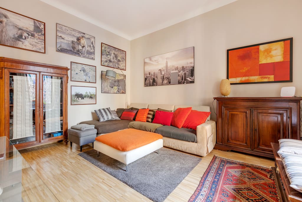 The Living room - The bed sofax2