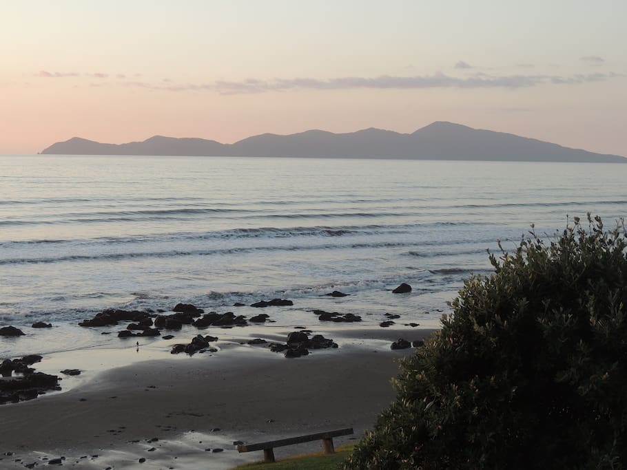 View of Kapiti Island from Ariki View