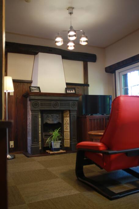Living room with Fire Place.