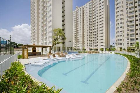 Apt 3/4 Furnished in Recife Cond. CLUB