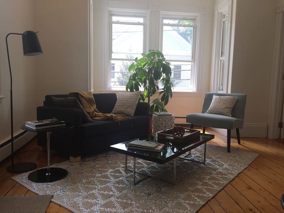 Very bright living room