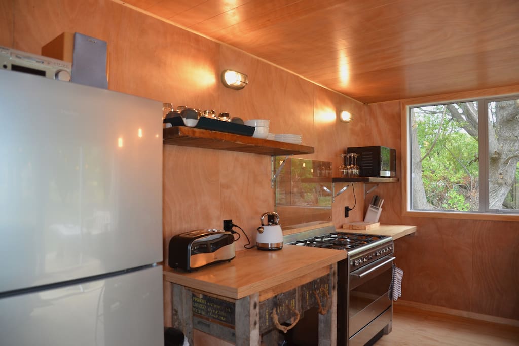 Handmade Kitchen from items around the farm