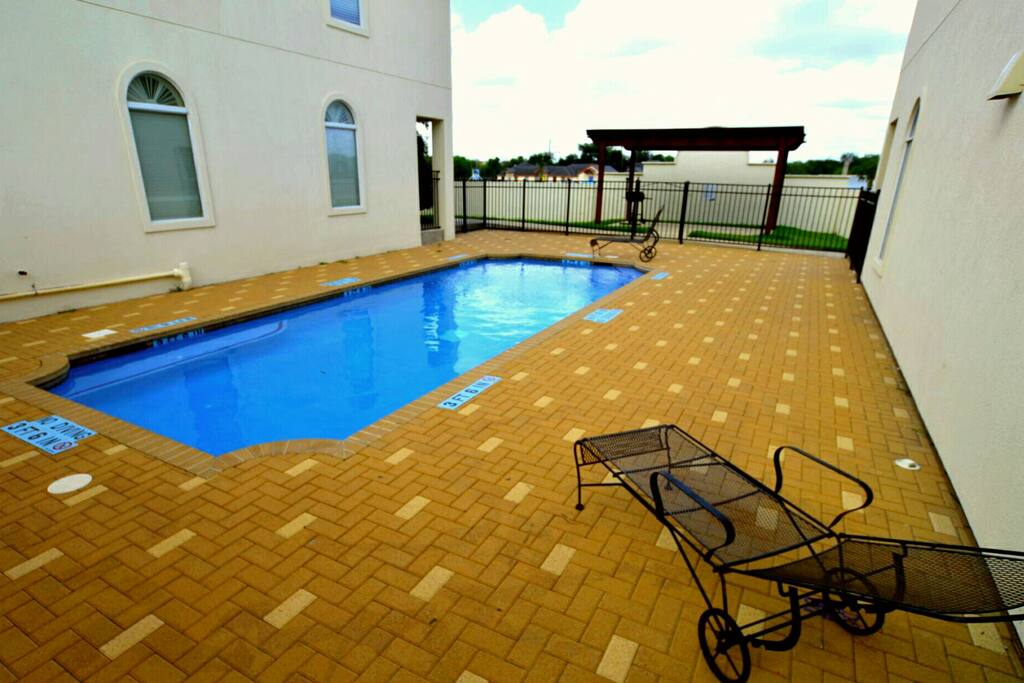 Relax by the pool, listen to music, have some great food, and just chill out