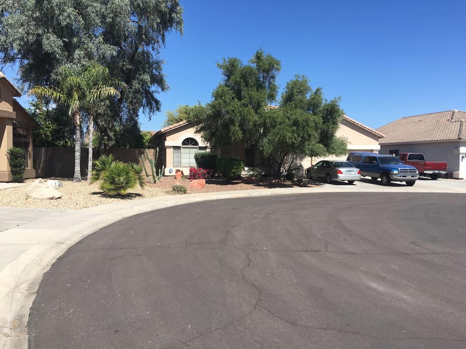 Street view; overnight parking on our driveway