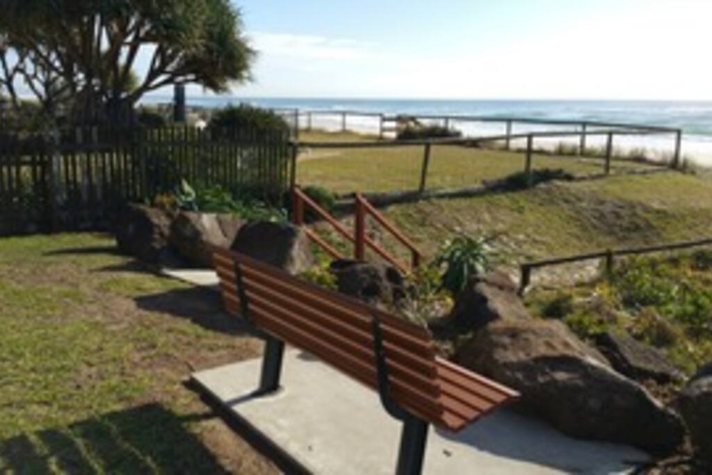 Steps to beach