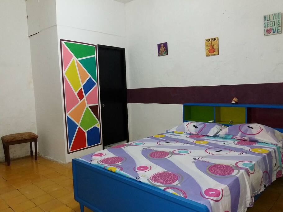 Habitación doble con baño privado