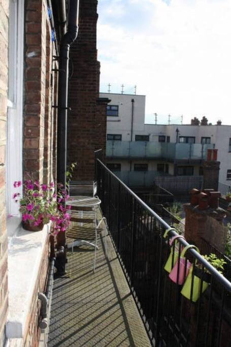 Balcony - out from the kitchen