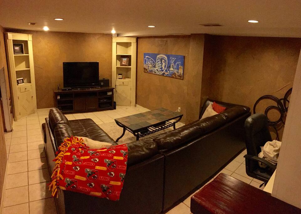 Down stairs living room area