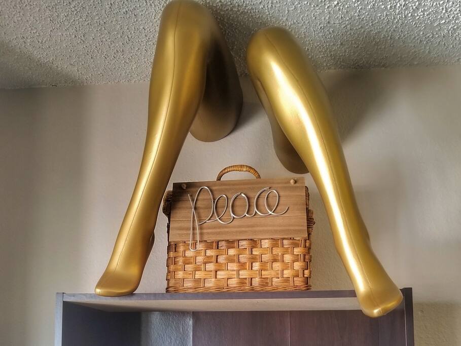 Fun, Colorado themed decor fill the city space! (Some pieces by Maggie herself, ask for pricing if interested in purchasing.)