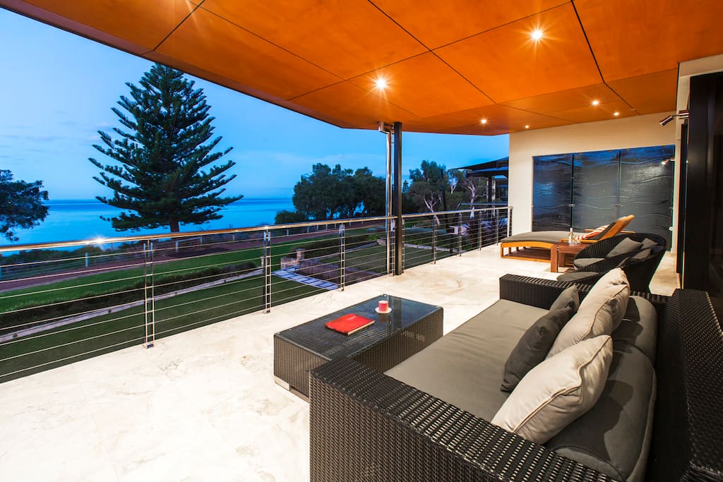 Master suite balcony