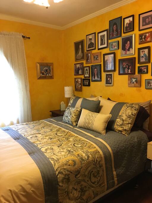 Guest Room 1 with queen bed