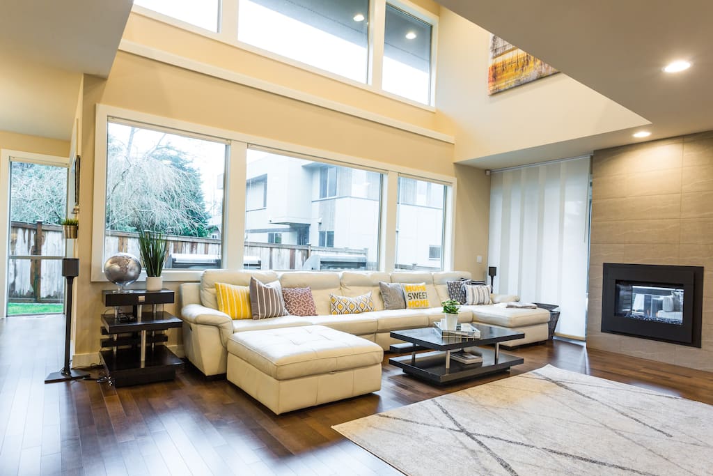 Open concept living area. Great for entertaining or being together as a family.