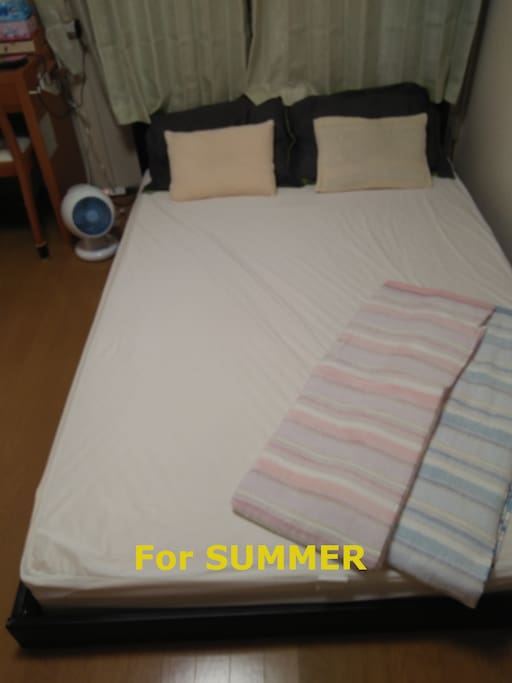 For summer Fan & light blanket