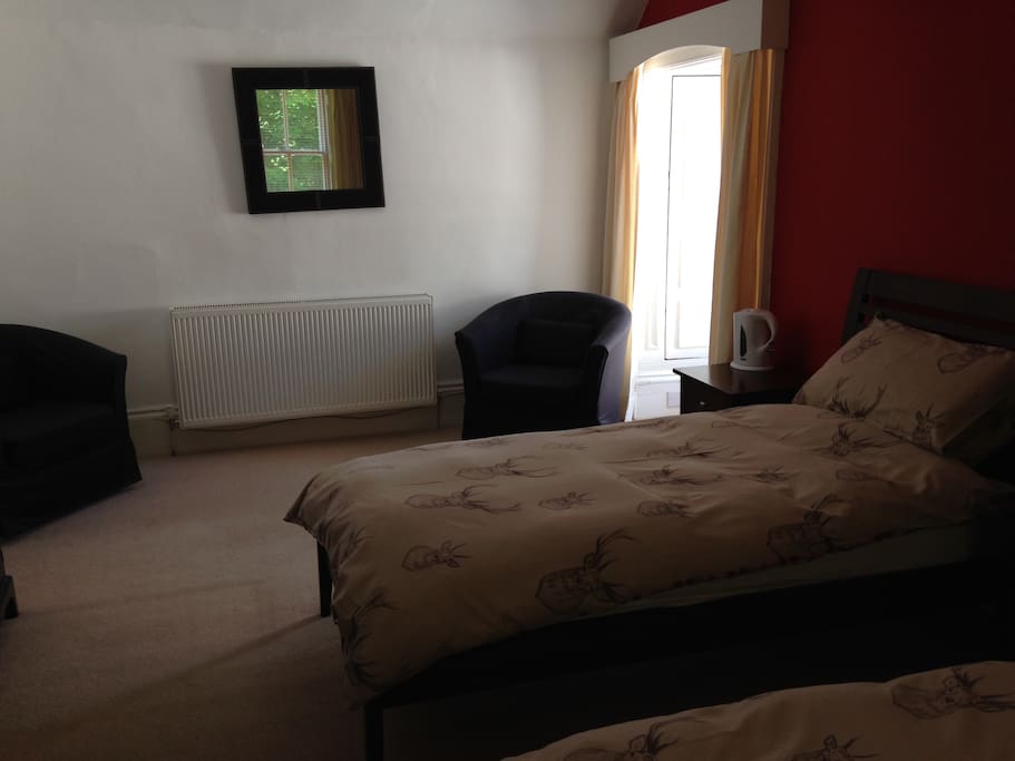 Our comfortable twin room.